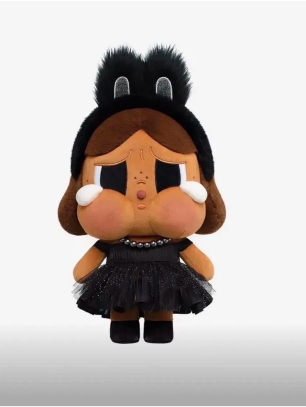 Cry Baby Shiny Shiny Black Plush Doll New in Box